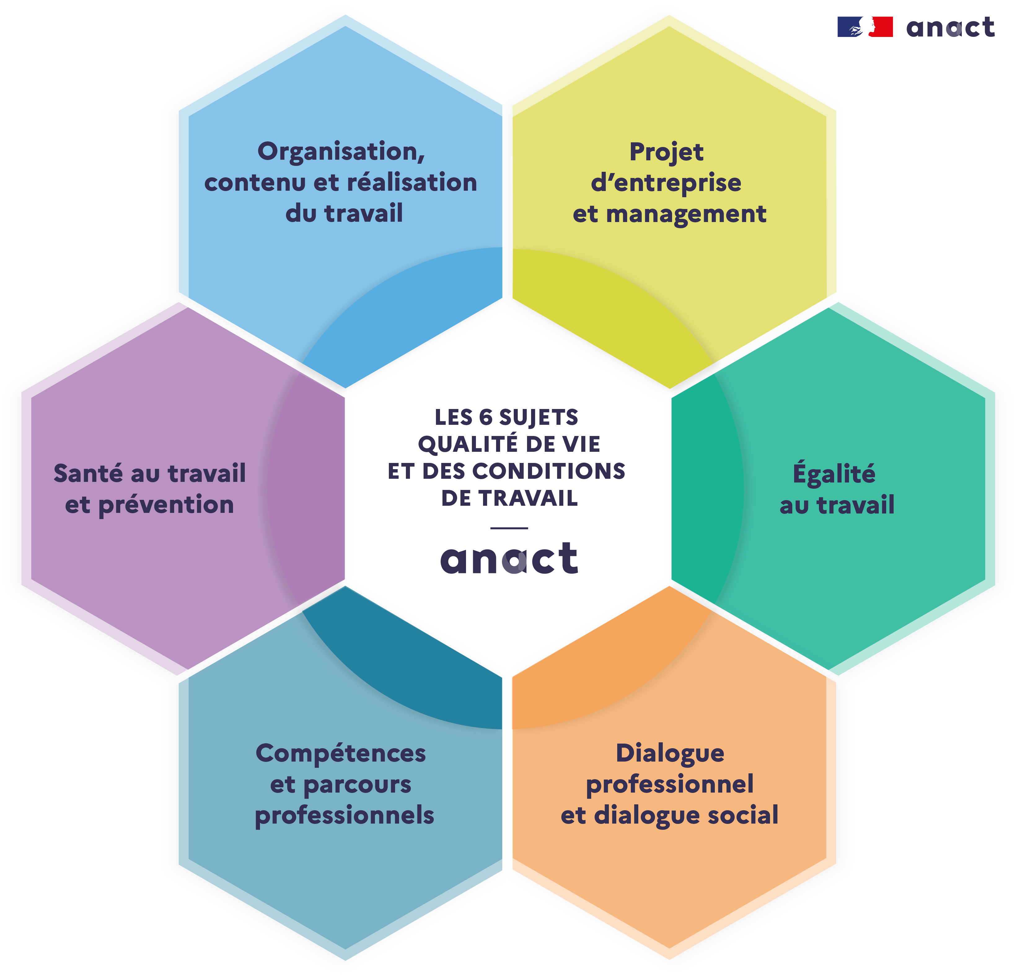 Les 6 sujets de la QVCT