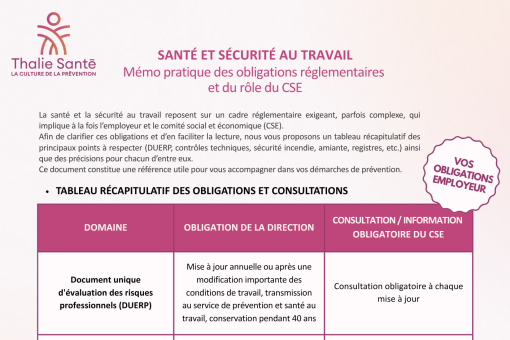 Nouveauté dans notre rubrique Documentation !