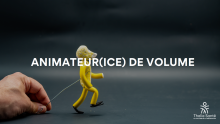 Animateur(rice) de volume