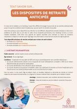 Les dispositifs de retraite anticipée