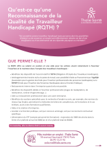 Qu'est-ce qu'une RQTH ?