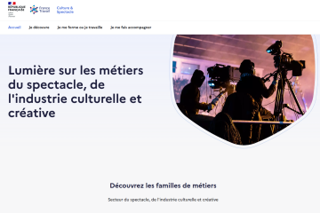 La plateforme Culture et Spectacle de France Travail